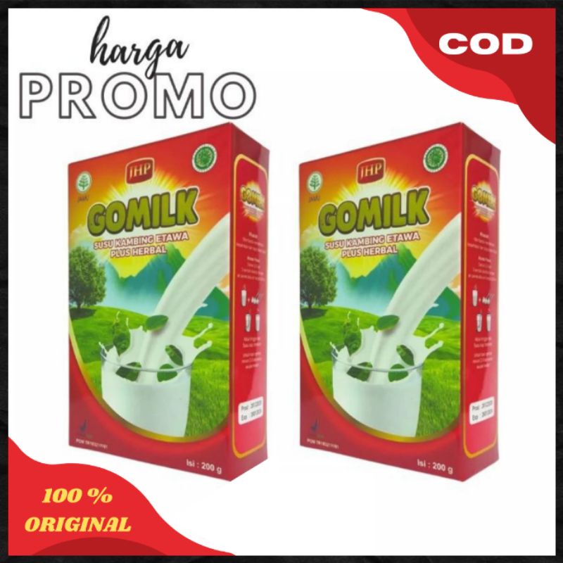 

GOMILK SUSU KAMBING ETAWA PLUS HERBAL ORIGINAL
