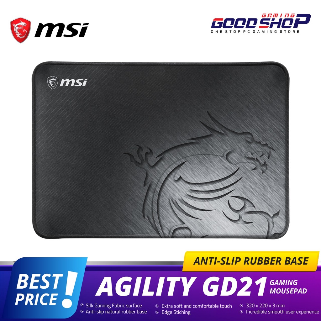 MSI Agility GD21 / GD-21 - Gaming Mousepad