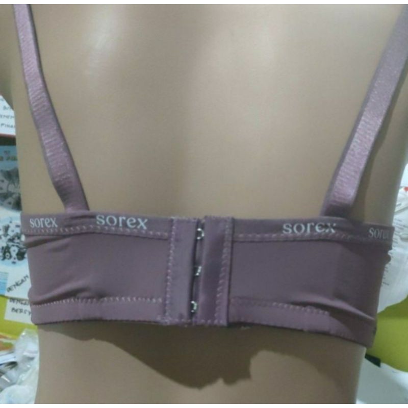 BH Sorex Casual Style Bra CUP Besar 42, 40, 38, 36 Tanpa Kawat Super Soft Busa tipis Cup Besar BH 17233