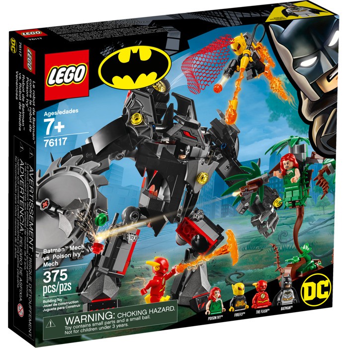 Lego 76117 DC Batman Mech vs Poison Ivy Mech