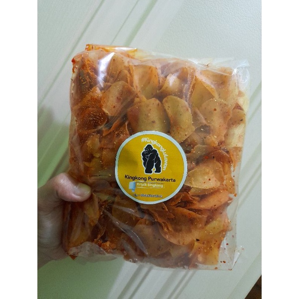 

Keripik singkong pedas gurih / pikset / kripset