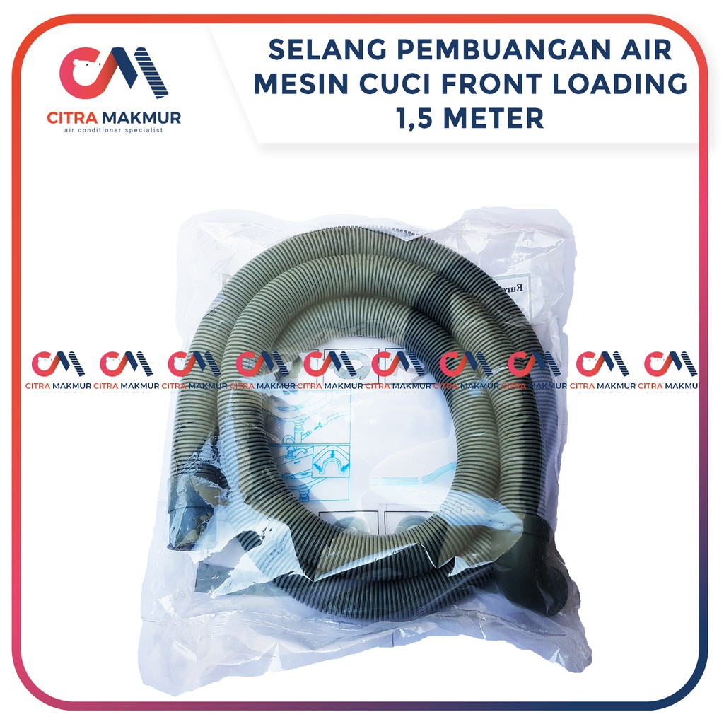 Selang pembuangan air mesin cuci 1.5 meter 1 tabung otomatis 1,5 front loading outlet Drain hose