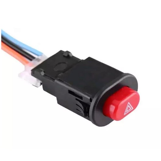 SAKLAR TOMBOL SWITCH ON OFF HAZARD SEPEDA MOTOR UNIVERSAL SEIN LED