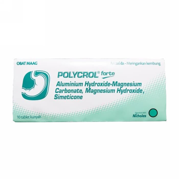 POLYCROL FORTE STRIP 10 TABLET