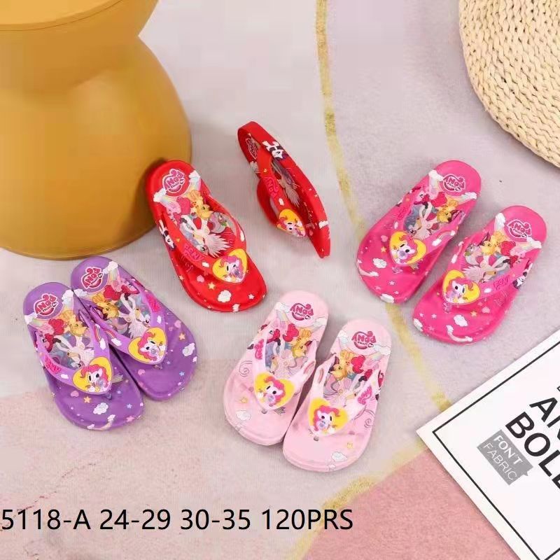 Sandal jepit anak perempuan karakter kuda poni import