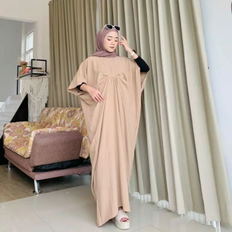 DIRA KAFTAN BAHAN CRINKLE