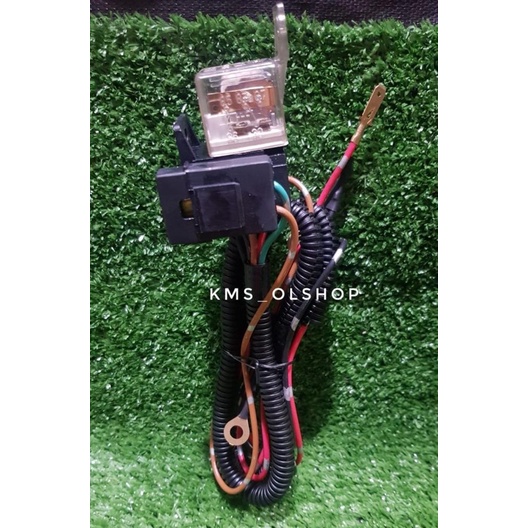 Kabel Set Relay Klakson 12V Universal Untuk Segala Macam Merk Klakson Bosch Hella Denso