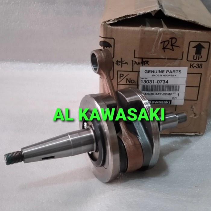 kruk as crankshaft bandul kruk as ninja 150 r ss superkips Original Kawasaki