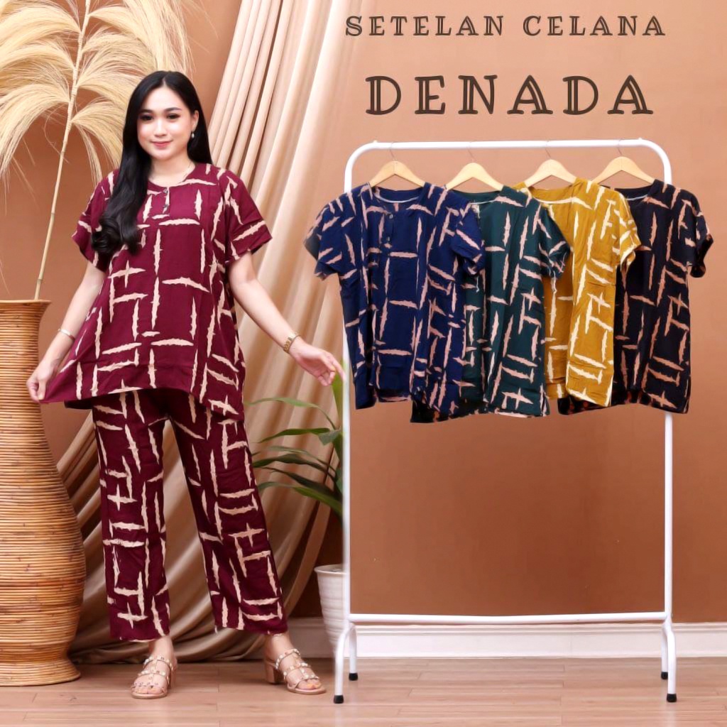 BAJU TIDUR SETELAN WANITA KEKINIAN ( CP ABSTRAK CP RASTA BLASTER FAZILA RINS TINNI GELIS AMINA DENADA BULAT CABUTAN ) BUSUI BUMIL-CP DENADA CABUTAN