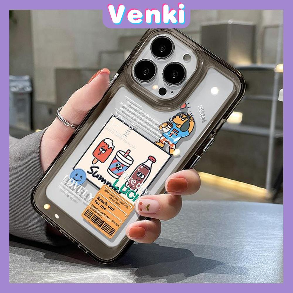 iPhone Case HD Acrylic High Quality Hard Case Clear Case Metal Button Protection Camera Shockproof Cartoon Cute Compatible For iPhone 14 Pro Max 14 Plus 13 Pro Max 12 11 XR 7Plus