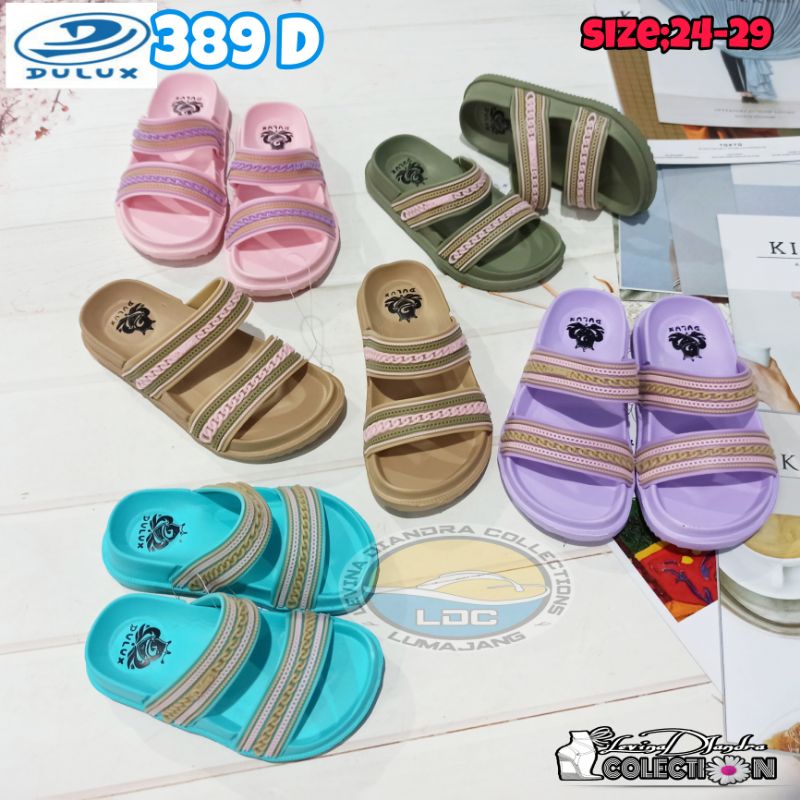 SANDAL SELOP KARET EVA BAN DUA DULUX 389 D ANAK(24-29)