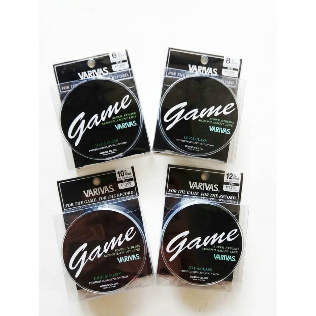 Senar Varivas Game 6-12 lb