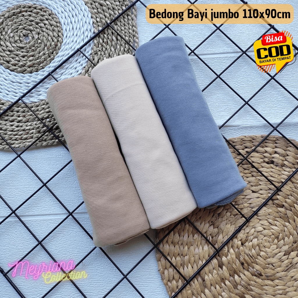 3 Pcs Bedong Bayi Baru Lahir Seri Coklat Kombinasi Abu Alas Tidur Bayi Selimut Bayi Newborn Meyriana Collectioan