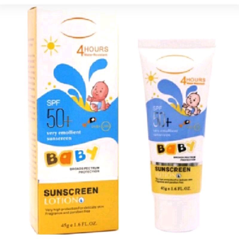 Sunblock Anak&amp;Dewasa UV Shield Essential Sunscreen Lotion 45g Sunblock