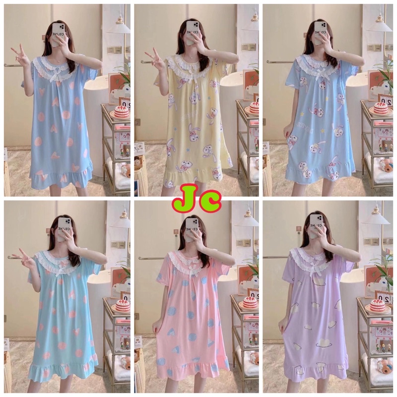 RESTOCK JC- Daster Dress Wanita import / Daster wanita import / Dress wanita kekinian