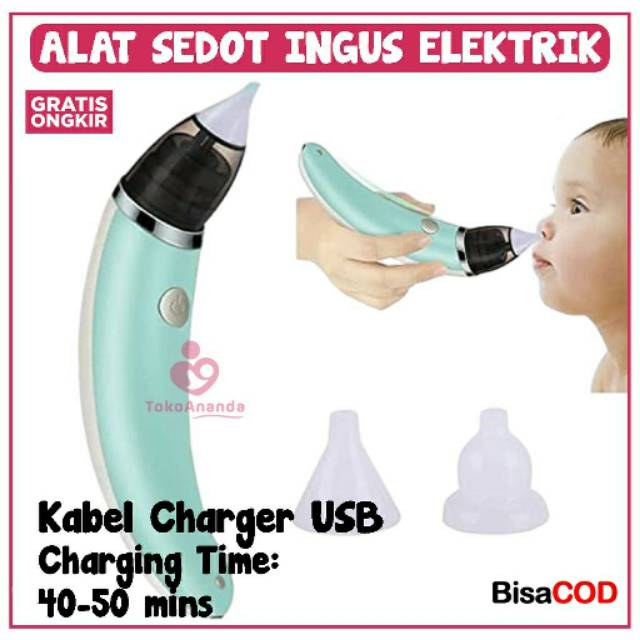 ALAT SEDOT INGUS BAYI ELEKTRIK / SEDOT INGUS BAYI / PENYEDOT INGUS PILEK / SEDOT INGUS