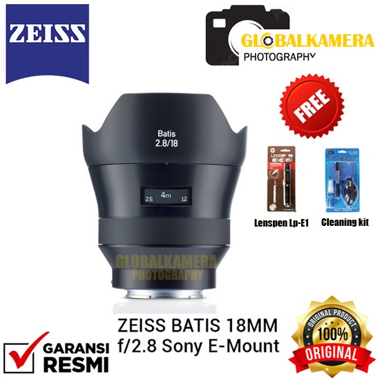 Zeiss Batis 18mm f/2.8 Sony FE-mount Full-Frame lens
