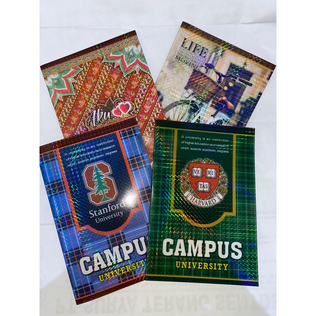 

PROMO Buku Boxy Murah X-Book 42 Lembar Cover Plastik Hologram (1 Pak x 10 Pcs)