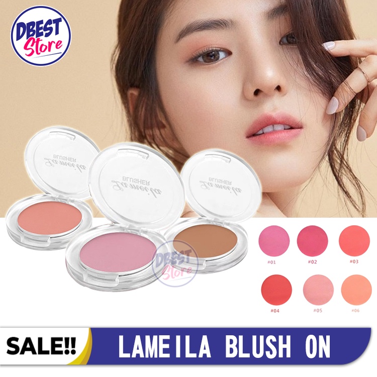 Lameila Blush On Palette Matte Anti Air dan Tahan Lama