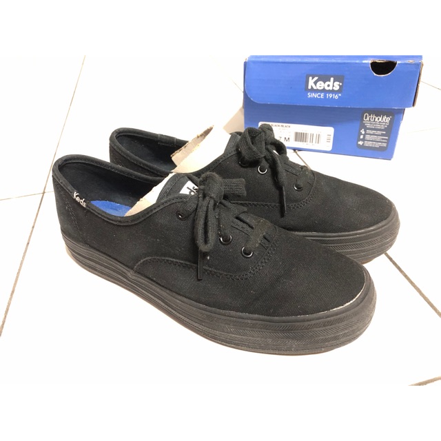 Keds Triple Black Ortholite