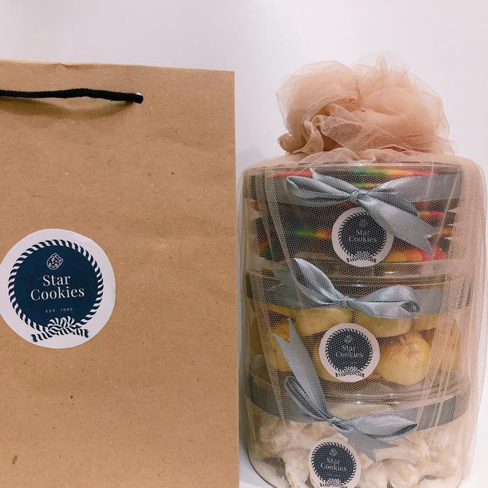 

Hampers Lebaran / Idul Fitri by STAR COOKIES - 3 toples