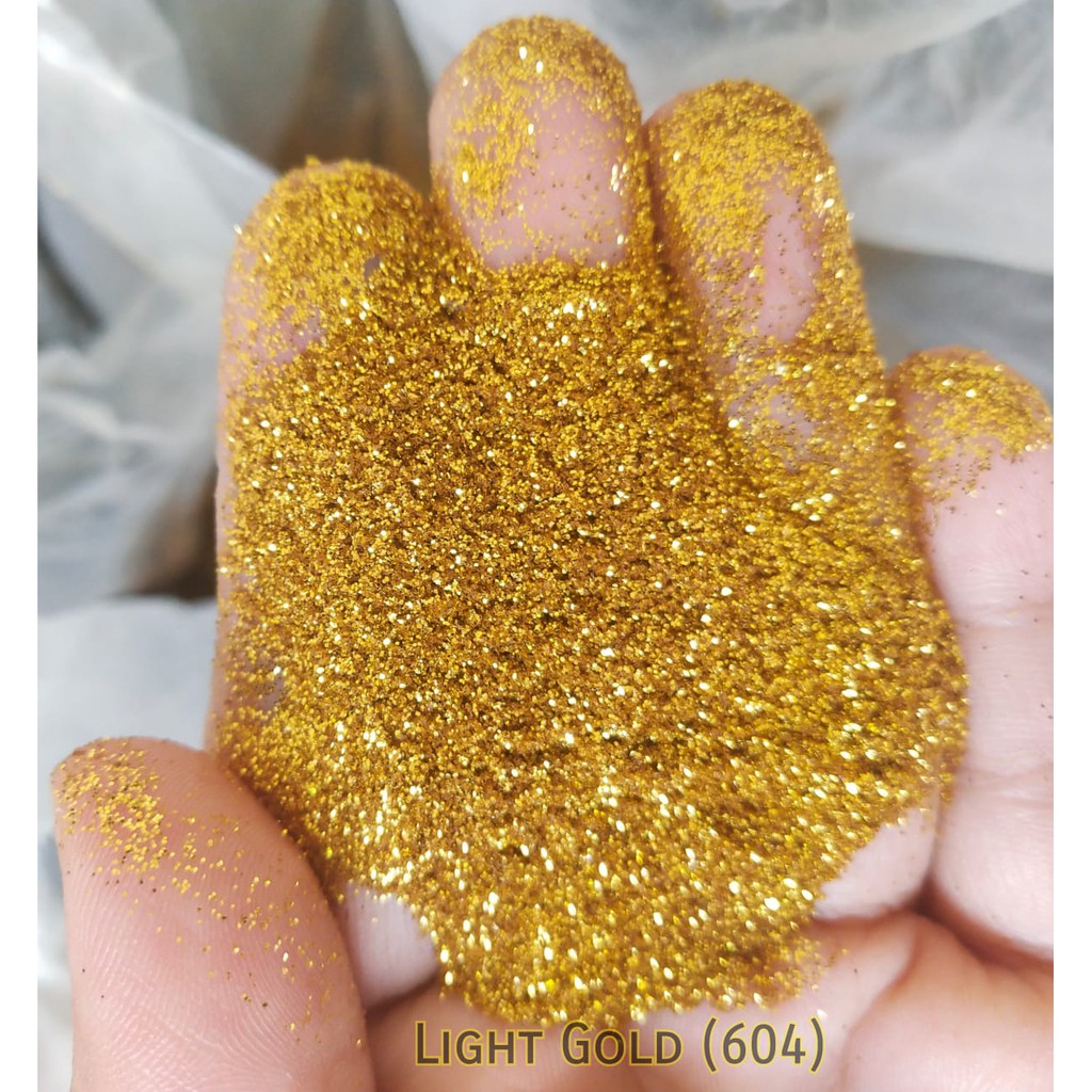 TERMURAH!! Serbuk Glitter Gold/ Glitter Gold / Glitter Bubuk Powder/Glitter Henna, Slime