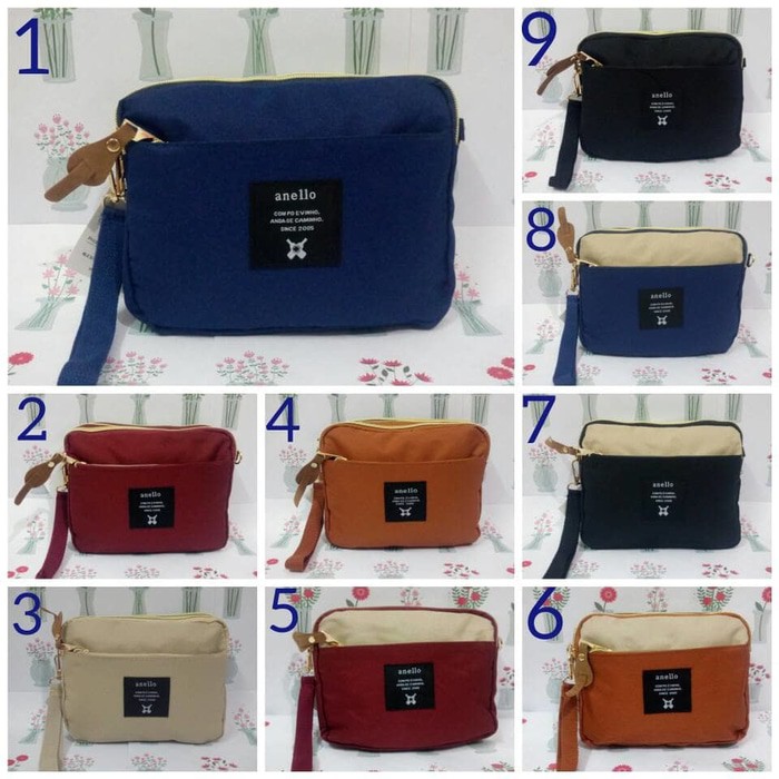 TAS MEWAH TAS SELEMPANG /DOMPET ANELLO 4RES ORIGINAL