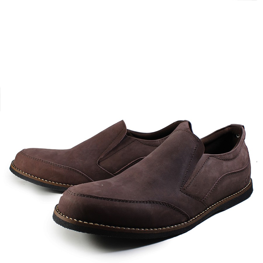 Kasual Kulit Asli Sepatu Pria Sauqi Jegers Slop Work Gantleman Genuine Leathers High Quality