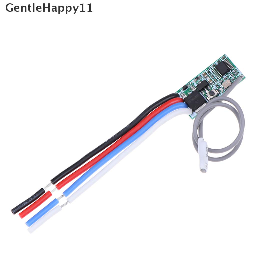 Gentlehappy Modul relay receiver RF 1CH 433Mhz Untuk remote control wireless