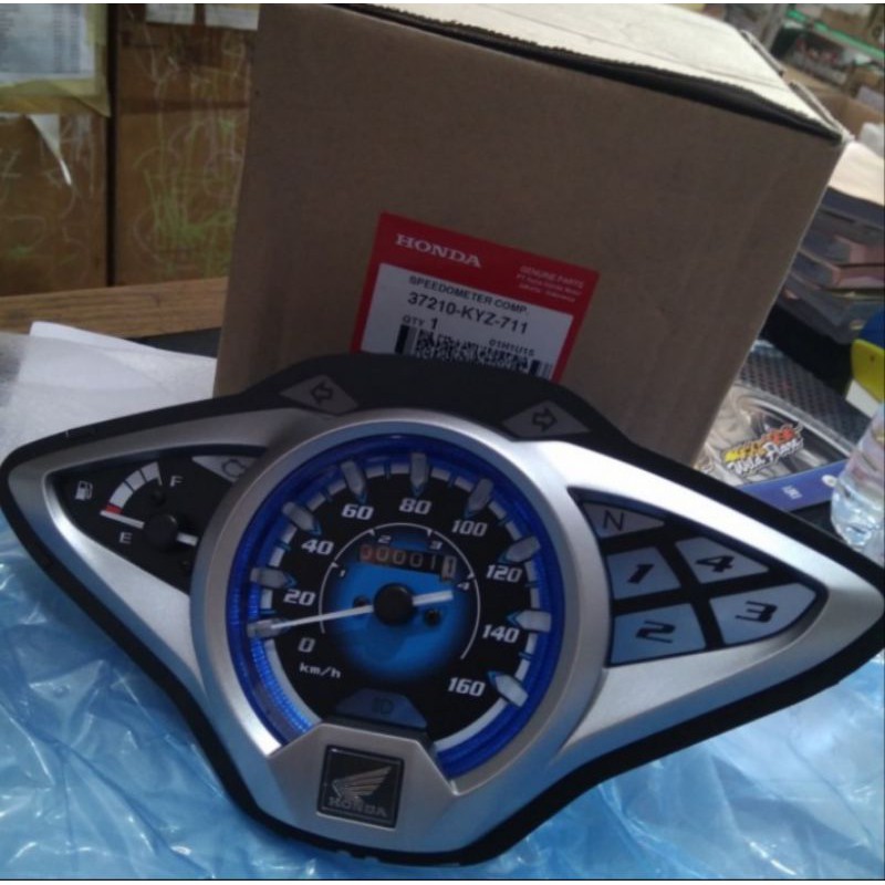 Speedometer Supra X 125 Helm In karbu  ori AHM
