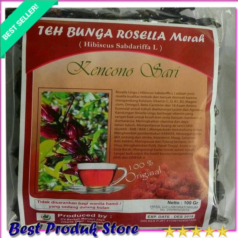 

Ž563˜ BAYAR DI TEMPAT Teh Bunga Rosella Merah Kencana Sari - Rosela Buat Diet Stroke Kanker