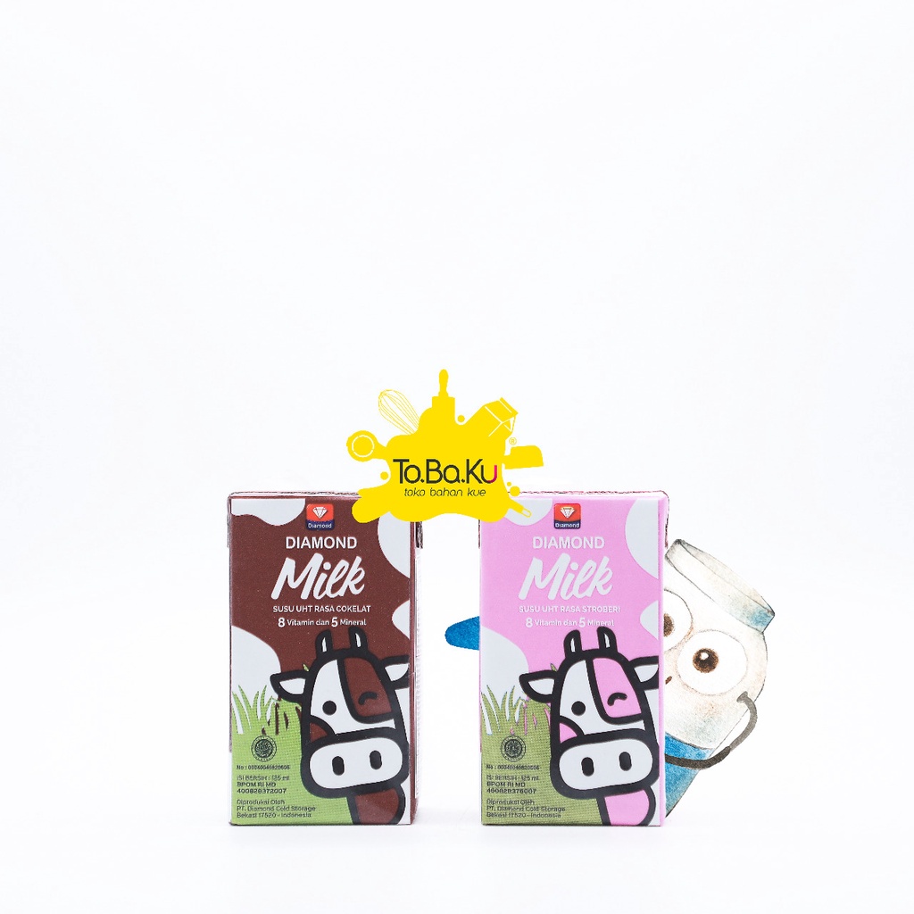 

Diamond UHT Milk Tetra Pack 125ml (Kemasan Kecil)