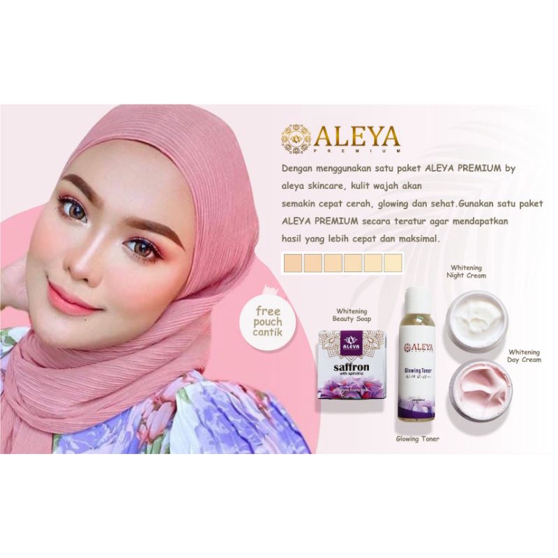 [ORIGINAL] Paket cream aleya - paket cream saffron