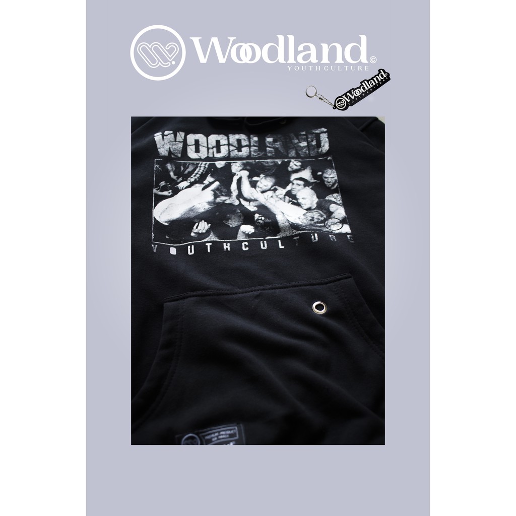 HOODIE ORIGINAL WOODLAND. HARDER