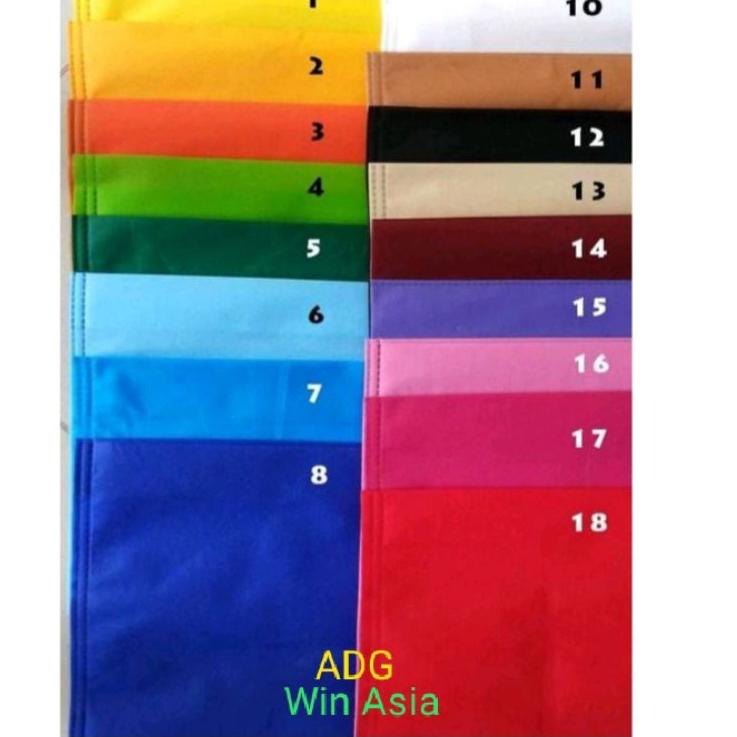 

향 20pcs Goodie bag oval - Tas kain - UK 30x40 - pack - isi 20 pcs - paket meriah New