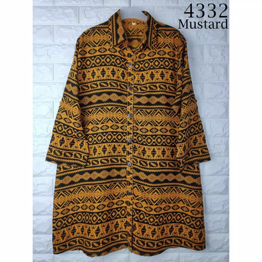 Kemeja  Batik Bahan Rayon Motif 4332 Dan 4333