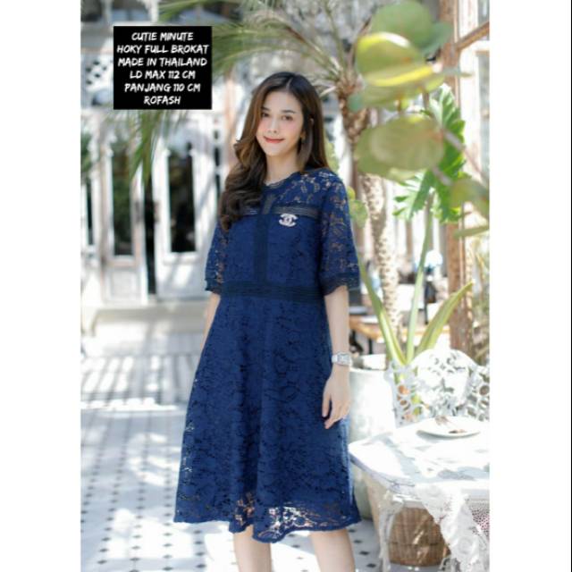 DRESS BROKAT BANGKOK