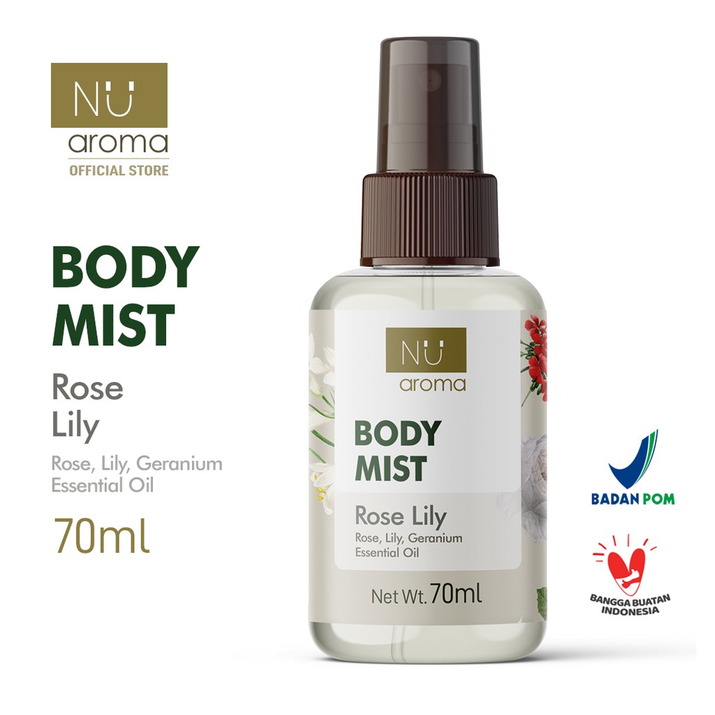 Nu Aroma Body Mist Rose Lily