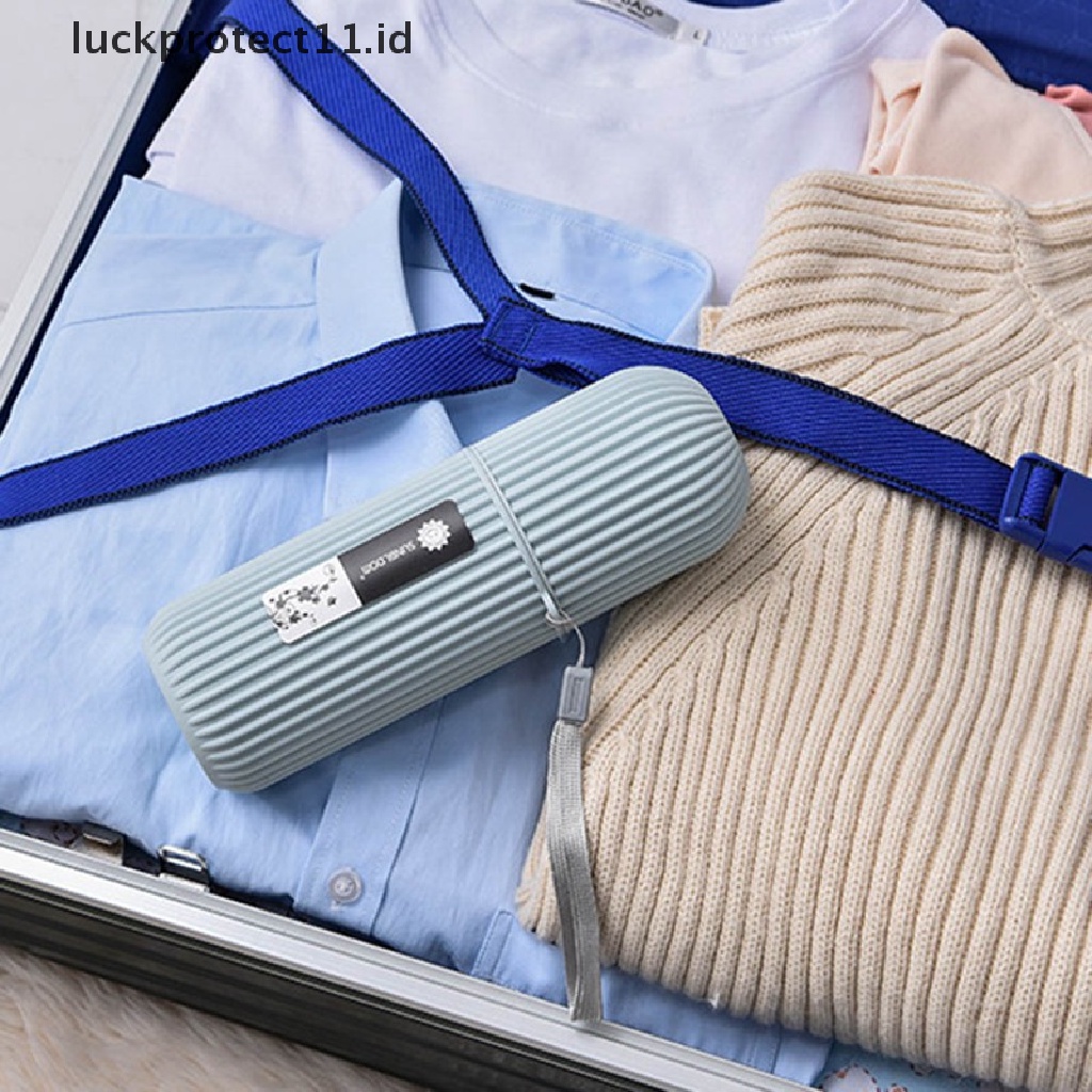 &lt; Luckprotect11. &lt; LuckproteksiId &gt; Kotak Penyimpanan Pasta Gigi portable Untuk Travel / Camping