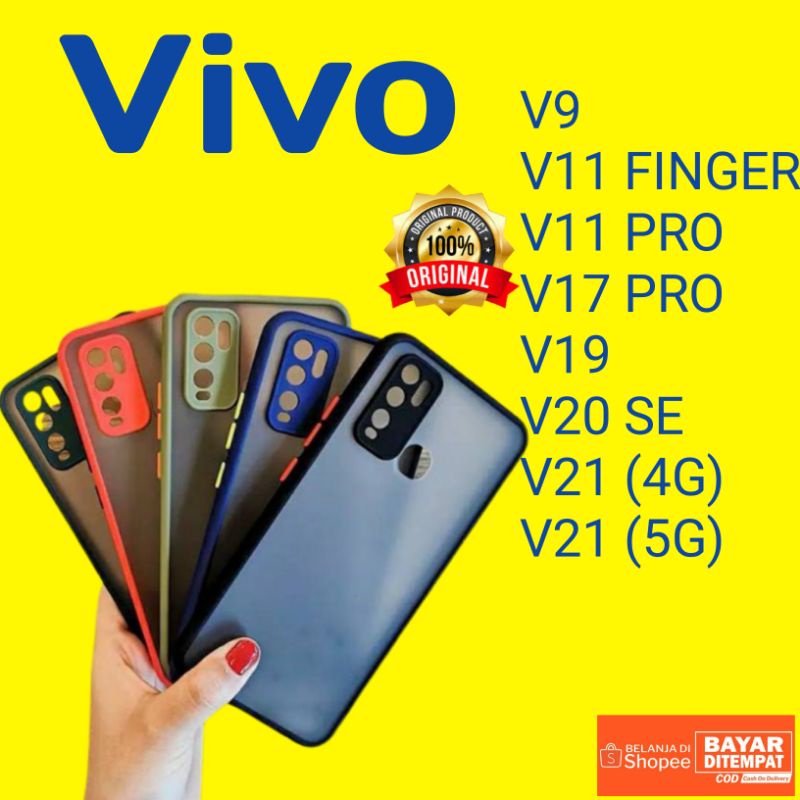 HAYBRID Aero Lens Cover Case Vivo V9 |  V11 Finger /V11 Pro /V17 Pro /V19 /V20 SE /V21 4G /V21 5G