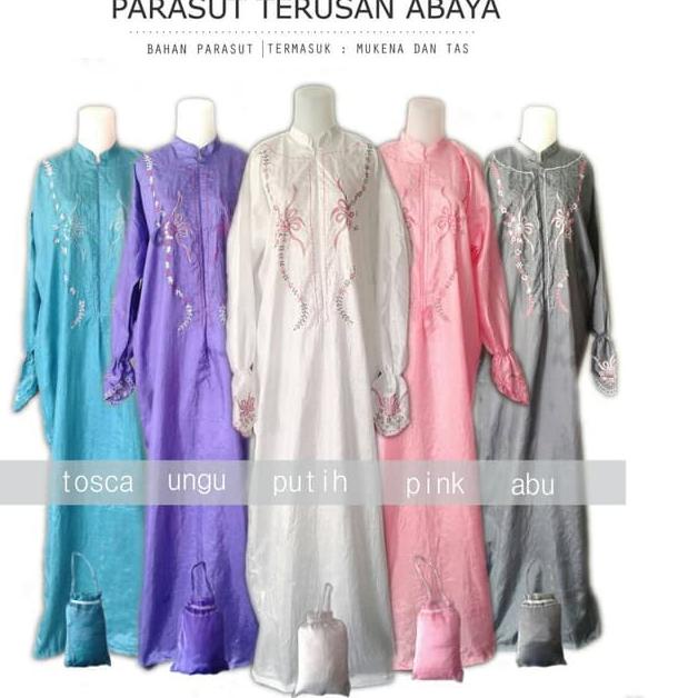 Hot Sell.. Mukena Parasit Super Terusan Tanpa Kepala Size JUMBO TERMURAH