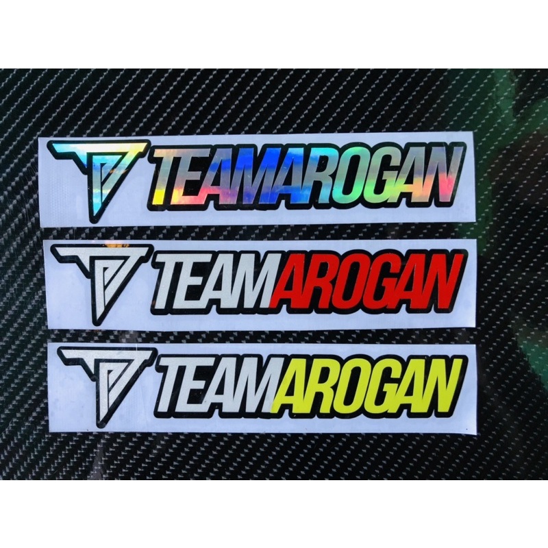 STICKER CUTTING - Stiker TEAM AROGAN