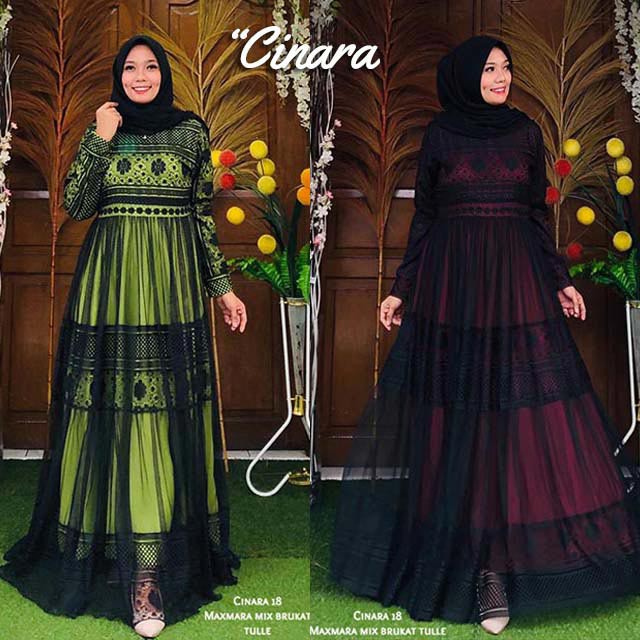 DRESS ORI OHC>> CINARA / TURKEY DRESS WHITE MAXY Matt Brukat Cimekel Mix Ceruty Babydoll, Fit To XL