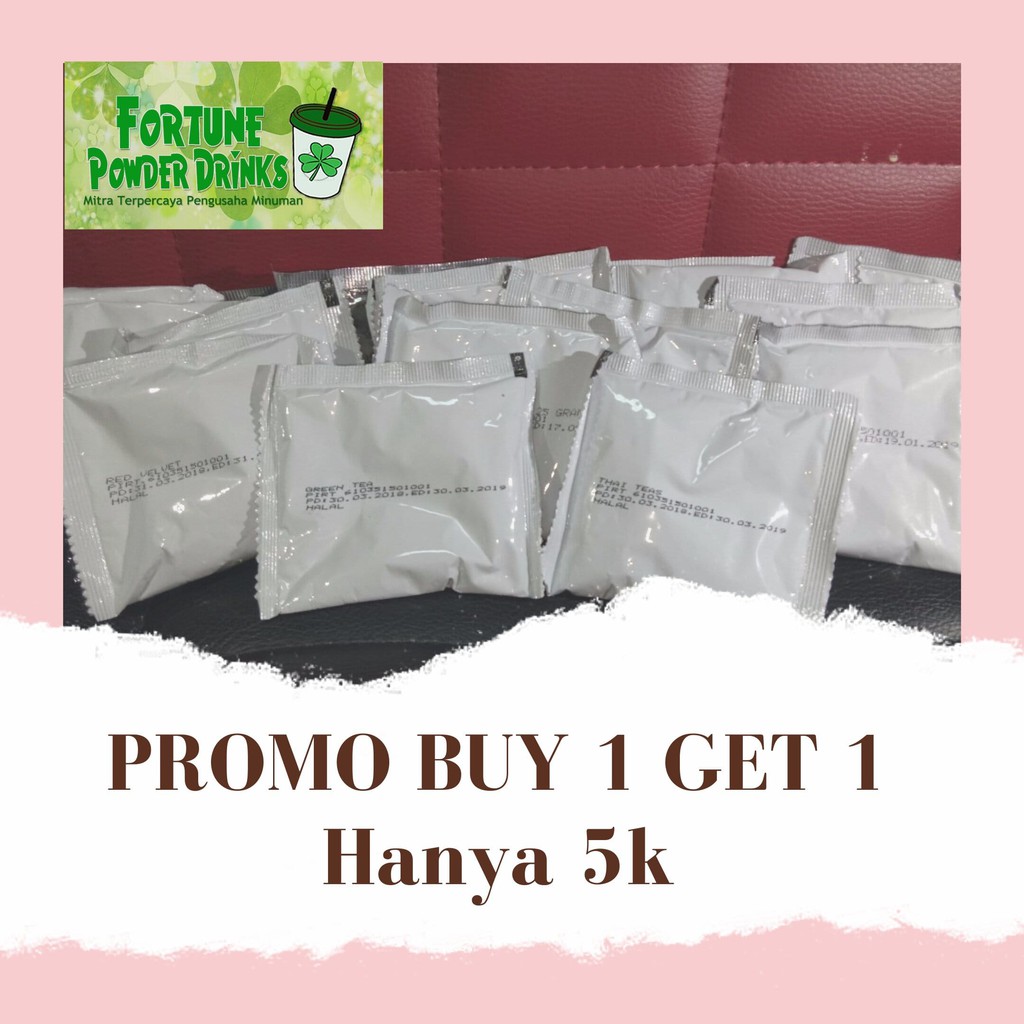 

PROMO MINIMAL 10 SACHET POWDER DRINK PREMIUM | BUY 1 GET 1