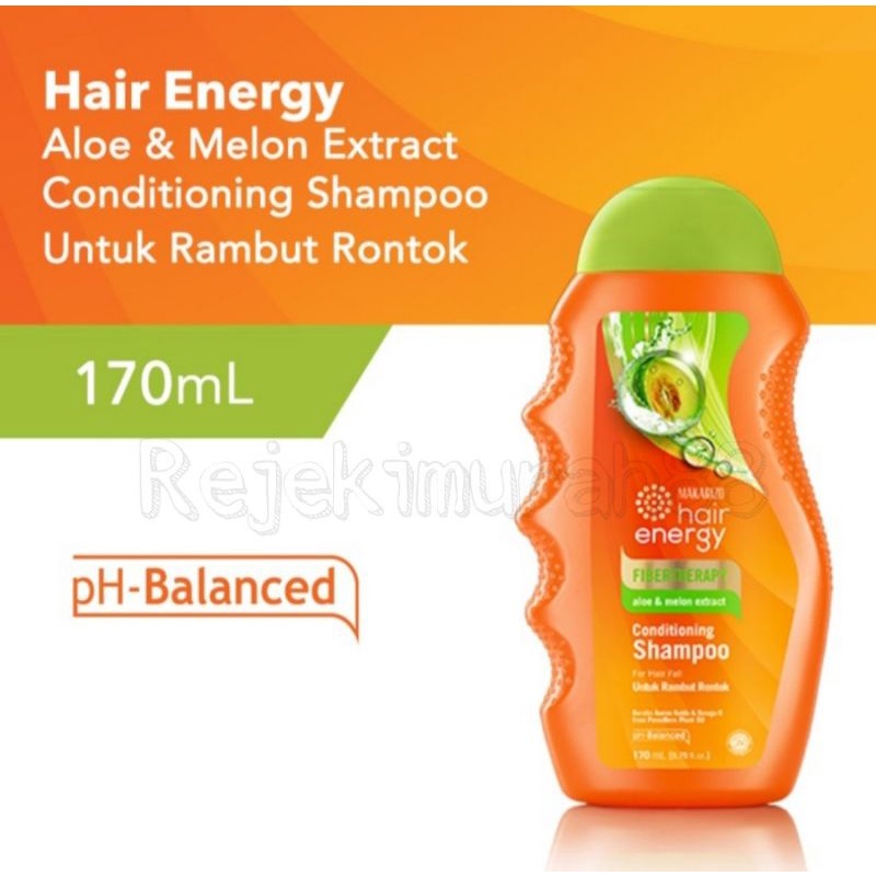 Makarizo Hair Energy Fibertherapy Shampo Aloe Melon 170ml