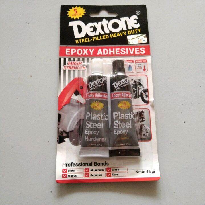 DEXTONE LEM BESI  LEM PLASTIC STEEL HARDENER EPOXY DEXTONE EPOXY ADHESIVE PLASTIC STEEL EPOXY ADHESI
