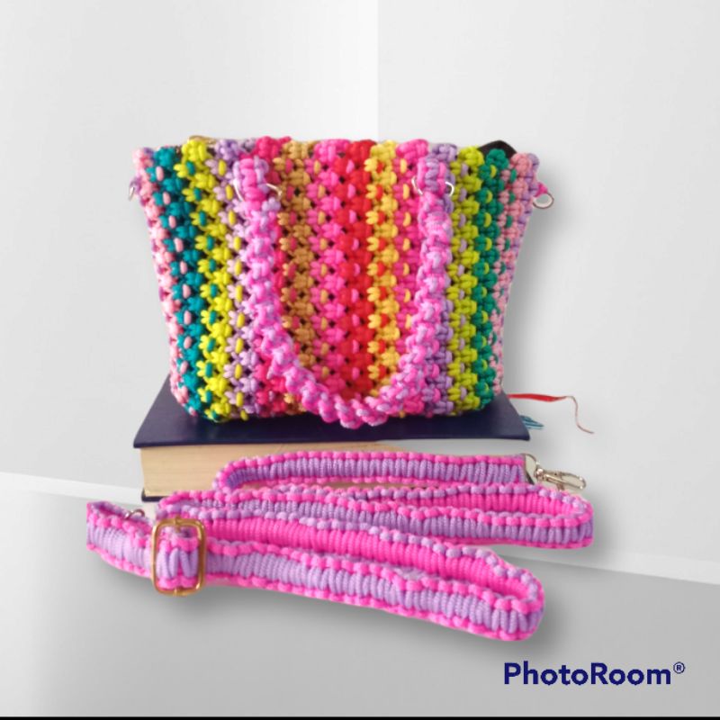 Tas Tali KurRainbow Tote Bag mini