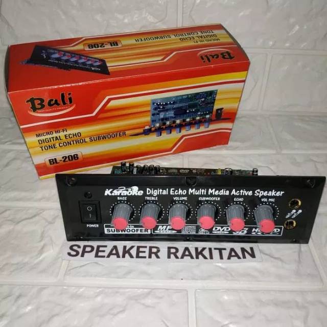 Kit Tone Control Digital Echo + Subwoofer BL-206