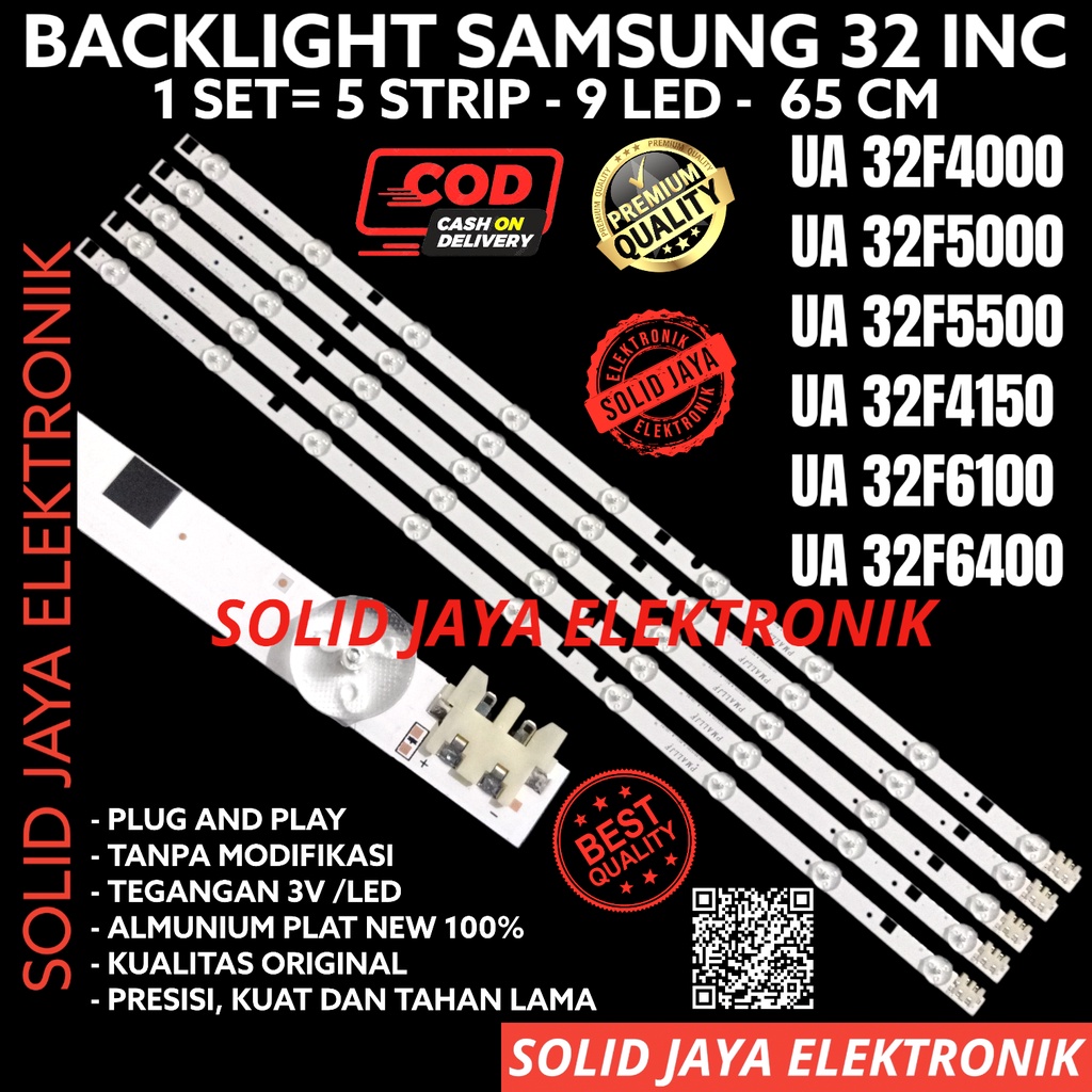 BACKLIGHT TV LED SAMSUNG 32 INC UA 32F4000 32F5000 32F5500 32F4150 32F6100 32F6400 32F5105 LAMPU BL 9K 3V 32F UA32F4000 UA32F5000 UA32F5500 UA32F4150 UA32F6100 UA32F6400 UA32F5105 32INCH 32INC 32IN 9 KANCING LED SAMSUNG INCH IN 32F 9K