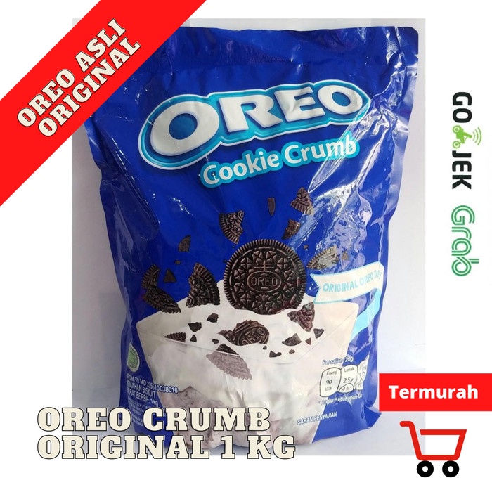 

54eh Oreo Cookie Crumb 1Kg (100% Asli) 60Jh